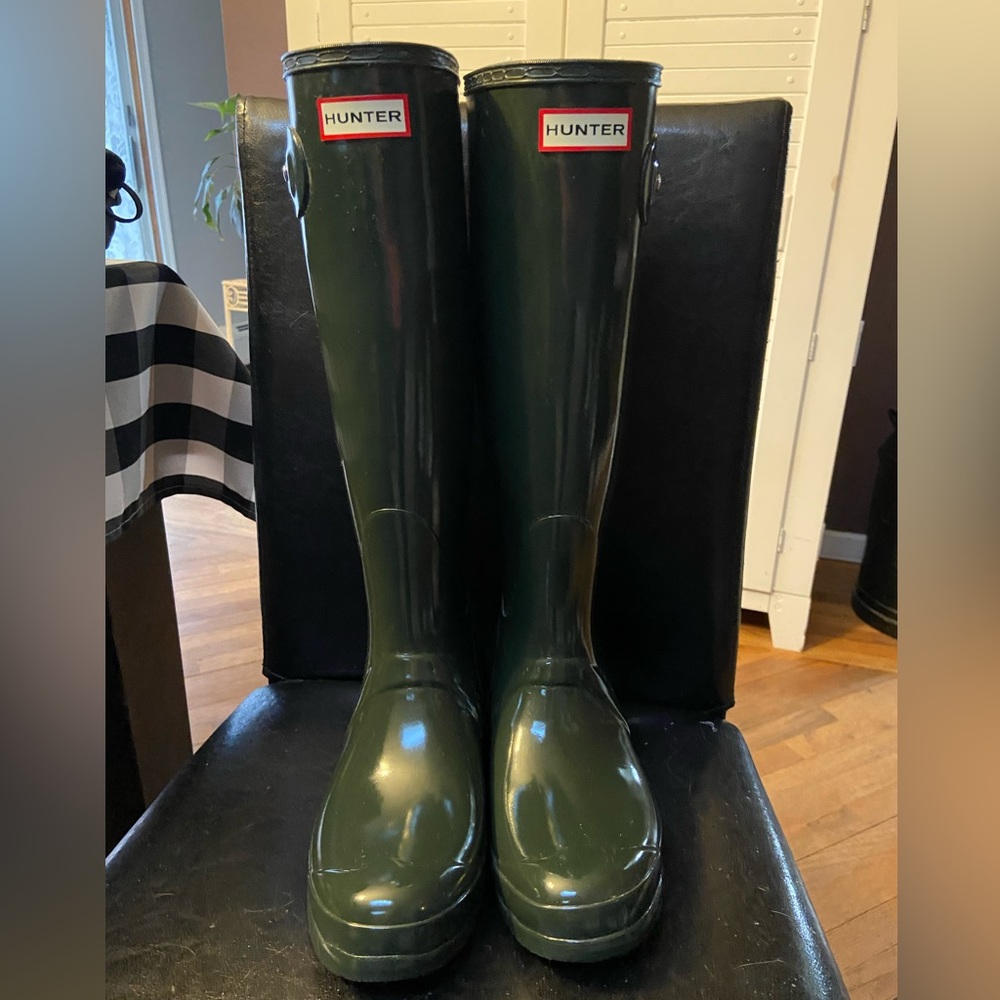 Army Green Hunter Boots